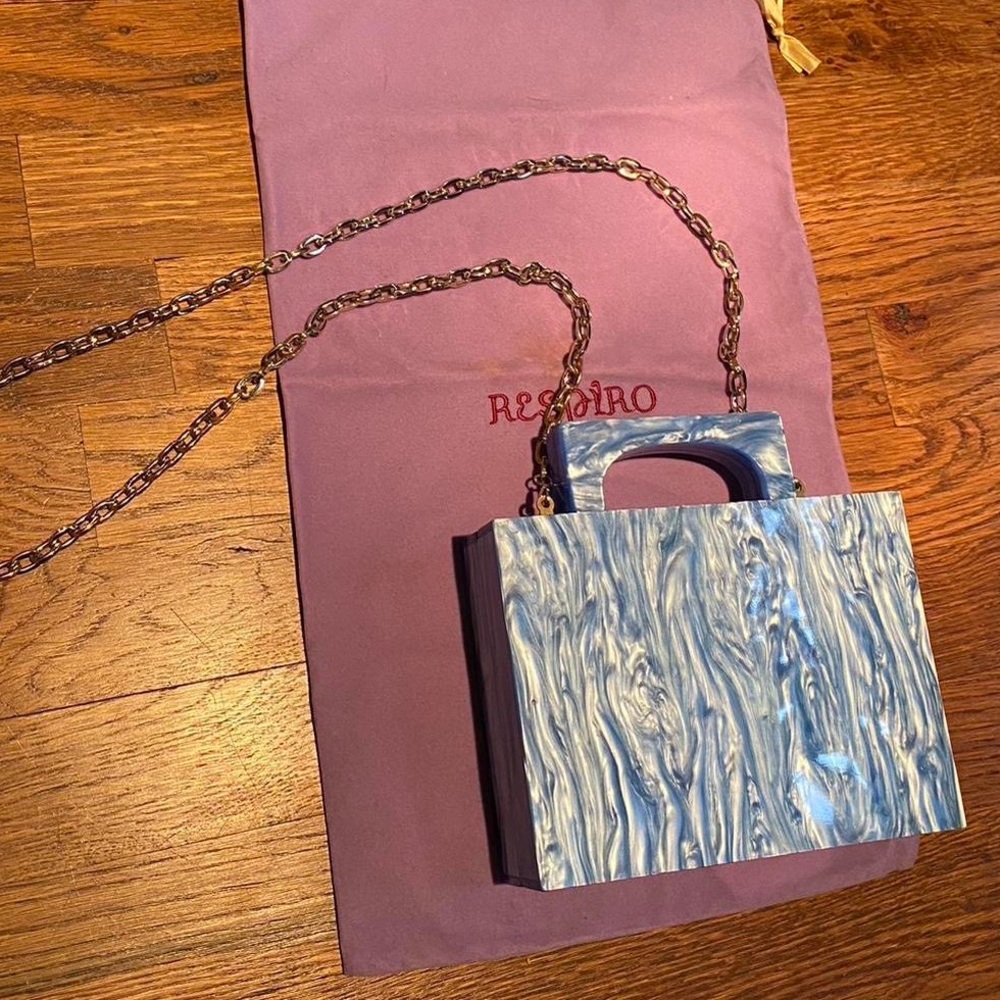 Respiro Studios blue acetate bag